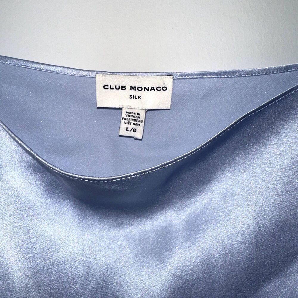 Club Monaco Silk Charmeuse Camisole View 4